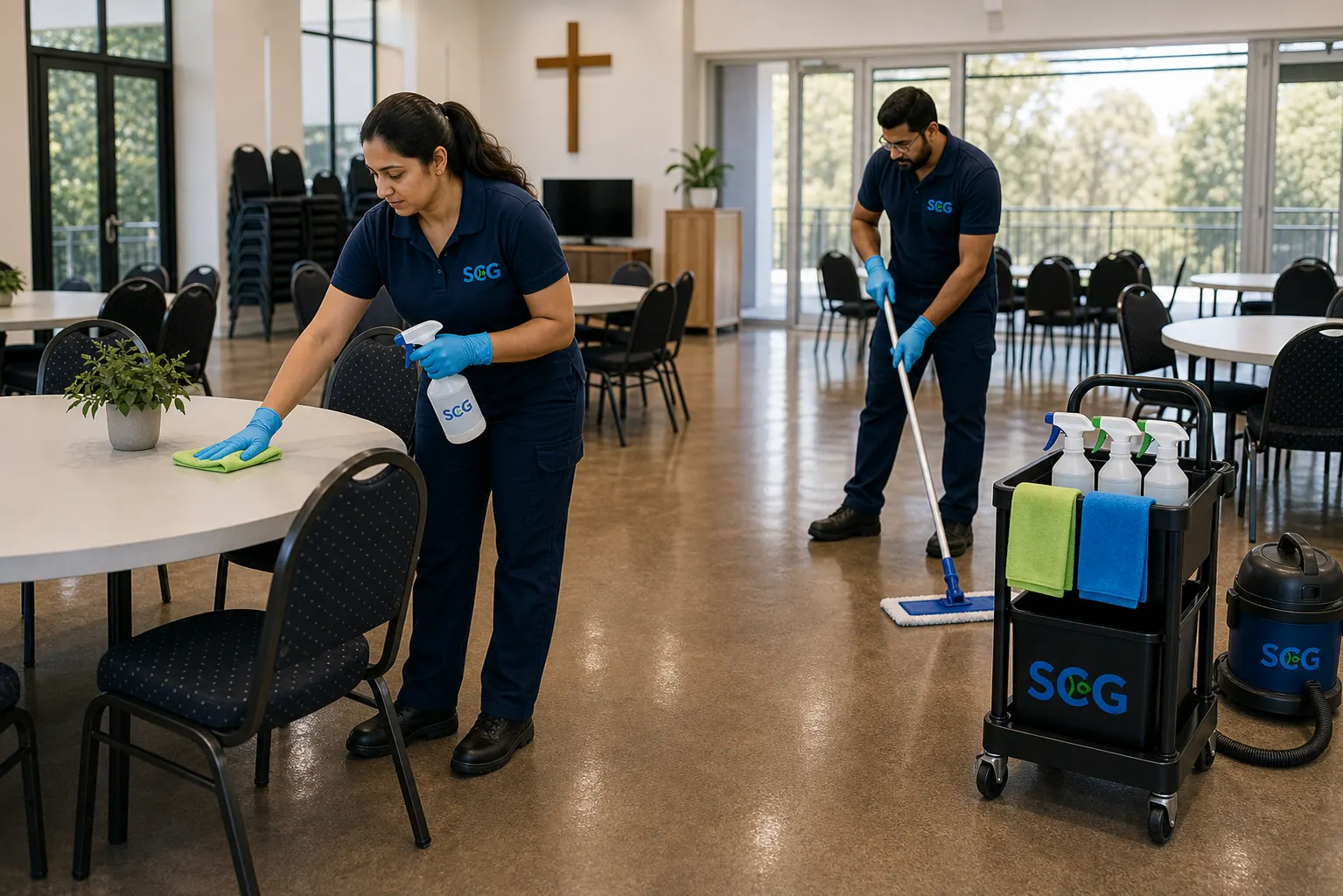 Strata Cleaning team at work in Sydney — Sydney Clean Group